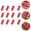 12 pezzi Red Candied Model Haw Model Futto Snack Cinese Decorazione di alimenti