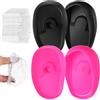 2 paia di protezioni per le orecchie Copri orecchie in silicone Cuffie per