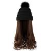 Cappello Uncinetto All'uncinetto Parrucche Cosplay Per Capelli Donne