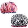 Does not apply Cuffia Doccia a Farfalla, 1 Pezzo Zebra Doppio Ispessimento Impermeabile
