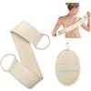 Luffe Da Bagno Set Scrub Esfoliante in Spugna Di Luffa Naturale, Asciugamano Lun
