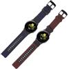 2 Pcs Watch Strap Nylon Canvas Cinturino Cinturini Orologio Dell'orologio