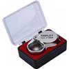 Lente d'Ingrandimento Triplet 21mm 10x/20x/30x Lupa per Gioielliere Orologiaio