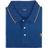 P-Club Polo Uomo a Manica Lunga in Jersey Caldo Cotone Taglie Forti P-CLUB 4XL 5XL 6XL
