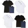 Navigare SET DA 3 T-SHIRT UOMO GIROCOLLO SCOLLO V NAVIGARE 100% COTONE PETTINATO - Naviga