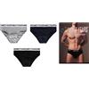 6 Slip uomo Sweet Years in cotone elasticizzato taglie M, L, XL e XXL -