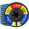 Does not apply 10 Dischi Abrasivi a Lamelle 115Mm P40 X Legno Acciaio INOX Metallo. Lamellari X