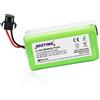 NASTIMA 14,4V 2600mAh Batteria di Ricambio per IKHOS Netbot S14 S15 Lefant