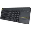 Logitech Tastiera computer TV Touch K400 Plus Black 920 007135
