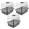 3 Pcs Vassoi Per Germinazione Semi Crescente Vassoio Da Giardino