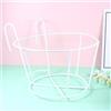 3pcs Balcony Plant Polt Polt Plant Fiorgola Floro Iron Fence