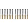 16 Pcs Rivetto Ombrellone Stecche Ricambio Parti Di Riparazione Per Ombrelli