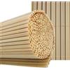 EffeDecor ARELLA IN PVC EFFETTO BAMBOO IN STUOIA ARELLE NATURALE SEPARE' RECINZIONE