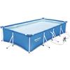 Bestway Steel PRO 56424 Piscina Rettangolare Fuori Terra Piscina 400x211x81h