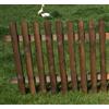 Asintek Recinto in legno per aiuola steccato giardino in legno colore noce varie misure