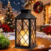 Does not apply Lanterne Da Esterno, Grande Lanterna Solare Da Giardino Con Candele Tremolante,
