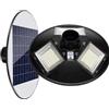 Lampione Faro Giardino Stradale Crepuscolare Ufo Pannello Solare 120w