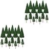 Vosarea 16PCS Alberi Albero Artificiale Piante Finte Decorativo