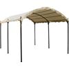 SI GAZEBO IN FERRO ONDA 3x4 CON TELO BIANCO PER ESTERNO GIARDINO