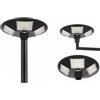 Lampione Faro Giardino Stradale Crepuscolare Ufo Pannello Solare 300w