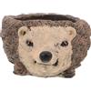 Stampo per riccio in cemento per piante grasse: mini vaso per fiori con animali
