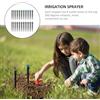 24 Pcs Gocciolatoio Irrigazione Gocciolatori Sprinkler Regolabile