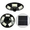 Lampione Faro Giardino Stradale Crepuscolare Ufo Pannello Solare 300w