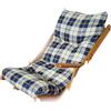 EffeDecor Cuscino Imbottito per Sedia Sdraio Poltrona Reclinabile ricambio HARMONY legno