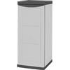 EffeDecor ARMADIO IN RESINA PORTA BOMBOLA 1 ANTA E 2 RIPIANI DA ESTERNO CAMPEGGIO H91 CM