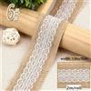 Nastro In Juta In Pizzo 2M Rullo Cinghia In Lino Decorazione Per Tende Fai Da Te