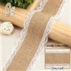 Nastro In Juta In Pizzo 2M Rullo Cinghia In Lino Decorazione Per Tende Fai Da Te