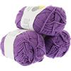 3 Rolls Filo Di Angora Mohair Filato Per Uncinetto Cotone Forniture L'uncinetto