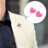 100 pezzi spilla a forma di cuore basi spilla chiusura spilla dorso spilla