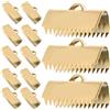 20 Pcs Perline Oro Braccialetti Ganci Collane Collana Catena Di Carta