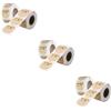 2 Rolls Hand Made Etichette Adesivi Fatti Mano Etichetta Adesiva Rimovibili
