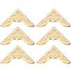 Cartelle di album 20pcs Crafts Delicate Pattern Scrapbook Book Protector