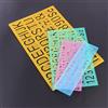 4 Pcs Stencil Di Numeri Strumenti Redazione Per Verniciatura Spruzzo