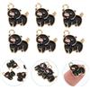 20pcs artigianato animale artigianale maiale collana charms braccialetto