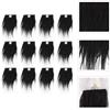 12 Sets Kit Barba Per Uomo Decorazioni La Di Pelliccia Artificiale