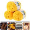3 Rolls Filo Di Angora Mohair Filato Per Uncinetto Cotone Forniture L'uncinetto