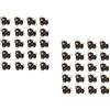20pcs artigianato animale artigianale maiale collana charms braccialetto