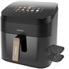 Cecotec Friggitrice ad aria (10in1) 2200W (8,5Lt) CECOFRY&GRILL Smokin 8500