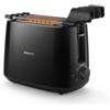 Philips Ped Tostapane HD2583/00 PHILIPS 1000 WATT NERO
