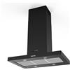 Faber Cappa Cucina 90 cm Aspirante/Filtrante a Isola 700 m³/h Nero 325.0618.792 Faber