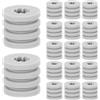 20 Pcs Cuscinetti Isolanti Vibrazioni Tappetini Ammortizzatori