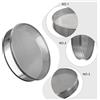 Stainless Steel Filtro a rete fine da forno 40 cm farina setaccio olio setaccio farina separata
