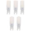Univers 5 Lampadina LED G9 2.5W Luce Calda 3000K Lampadine per Lampadario Applique Lume