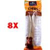 Vitakraft 8 X Vitakraft Chews Osso 22 Cm 180 Grammi Per Cane Long Lasting