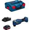 Bosch Utensile Multifunzione BOSCH GOP 18V-30 (1 x 4,0 Ah + GAL18V-40 + L-Boxx 136)