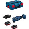 Bosch Utensile Multifunzione BOSCH GOP 18V-30 (2 x 4,0 Ah + GAL18V-40 + L-Boxx 136)
